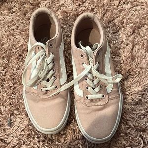 Blush pink vans